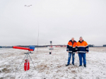 В аэропорту Шереметьево показали работу авиационных орнитологов