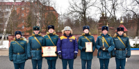 Торжественное награждение курсантов КИФ на строевом плацу Академии - Академия МЧС