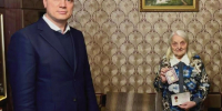 В Химках ветеран Великой Отечественной войны получила юбилейную медаль - Regions.Ru