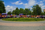 Химкинские партийцы провели легкоатлетическую эстафету в честь Дня ЗОЖ