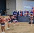 Гимнастический номер украсил празднование юбилея космодрома в Химках - Regions.Ru