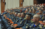 Беседа начальника Академии с курсантами-первокурсниками